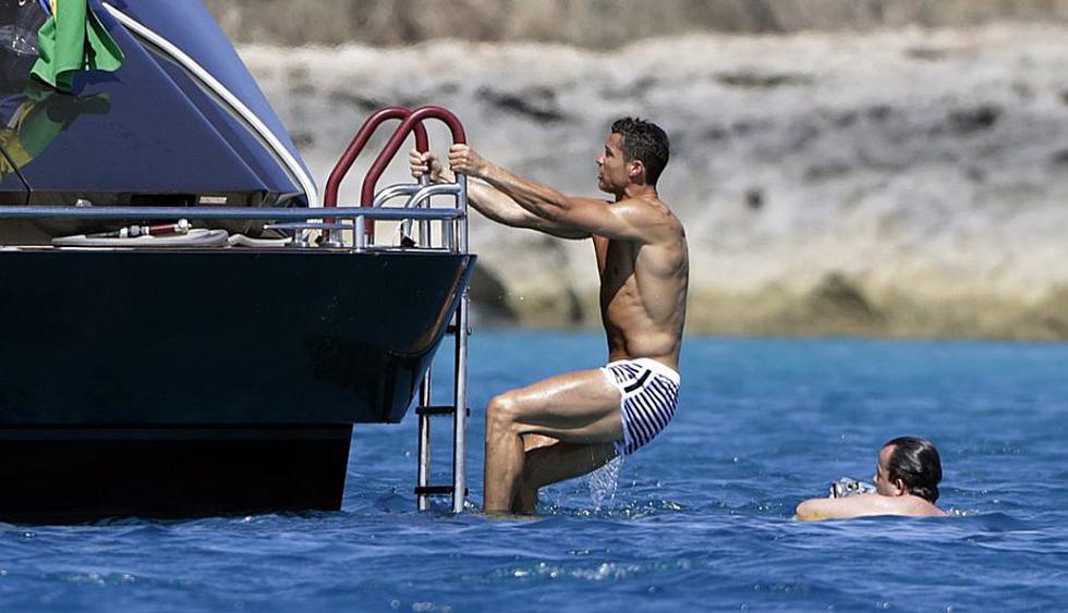 Cristiano Ronaldo ha aprovechado sus 'Mini vacaciones' antes de la Eurocopa para ir a relajarse a Ibiza. (Agencias).