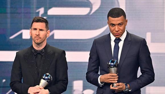 Lionel Messi ganó el segundo premio The Best de su carrera tras vencer a Mbappé y Benzema. (Foto: Getty Images)