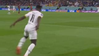 Festejó como Ronaldo: gol de Bukari para el 2-3 de Ghana vs. Portugal por el Mundial 2022