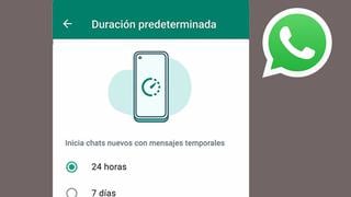 Los 2 motivos para activar los mensajes temporales de WhatsApp de inmediato