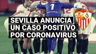A pocos días de jugar la Europa League, Sevilla anuncia un caso positivo por coronavirus