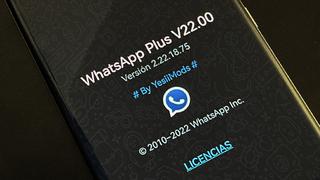 WhatsApp Plus V22.00: cómo saber si tengo la última versión de noviembre 2022