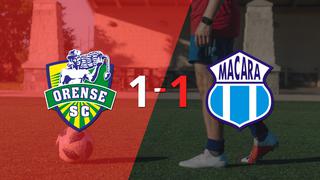 Macará empató 1-1 en su visita a Orense