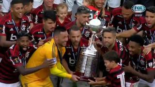 ¡Grito de campeón! El preciso momento en el que Flamengo levanta la Copa Libertadores 2019