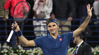 Federer alcanzó su título 100 tras vencer a Stefanos Tsitsipas en Dubái [VIDEO]