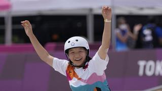 ¡Una niña de oro! Con solo 13 años, Momiji Nishiya consigue medalla de oro en skateboarding