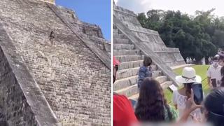 ‘Lady Kukulcán’, la mujer que será sancionada por subir las escalinatas de la pirámide de Chichén Itzá