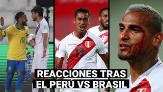 Perú vs. Brasil: Las reacciones de los futbolistas de la selección tras el polémico arbitraje