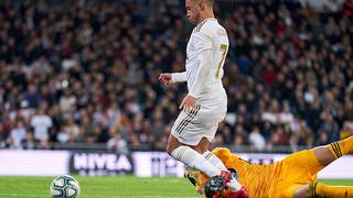 El rey del área: Hazard es el jugador que más penales ha forzado para el Madrid esta temporada