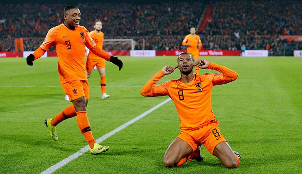 Holanda venció 1-0 a Francia por la jornada 5 de la UEFA Nations League 2018. (Getty Images)