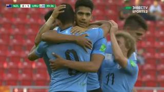 ¡Gol charrúa! Núñez puso el 1-0 de Uruguay sobre Nueva Zelanda por el Mundial Sub 20 2019 [VIDEO]