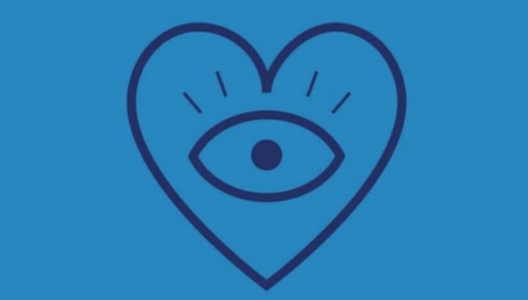 En esta imagen hay dos figuras: un corazón o un ojo. ¿Qué ves primero? (Foto: MDZ Online)