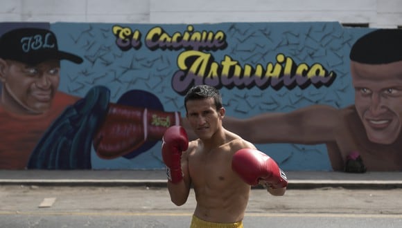 Ricardo Astuvilca peleará por el título mundial de la AMB el 21 de julio. (Renzo Salazar)