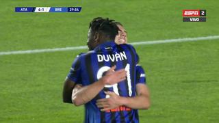 Uno más para ‘El Toro’: el gol de Duván Zapata para que Atalanta golee 4-1 al Brescia por la Serie A [VIDEO]