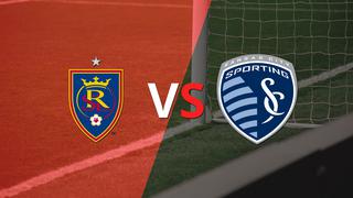 Real Salt Lake y Sporting Kansas City se mantienen sin goles al finalizar el primer tiempo