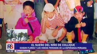 Selección Peruana: las tiernas imágenes de la infancia de Edison Flores (VIDEO)