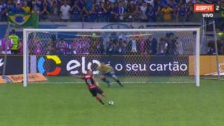 ¡Qué gran susto! Así fue el sufrido gol de penal de Paolo Guerrero en la final de la Copa de Brasil 2017