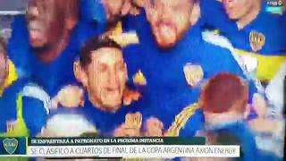 Junto a todos los ‘pibes’: la celebración de Advíncula tras victoria de Boca ante River [VIDEO]