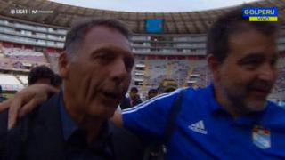El fútbol une: el afectuoso saludo entre Miguel Ángel Russo y Claudio Vivas [VIDEO]