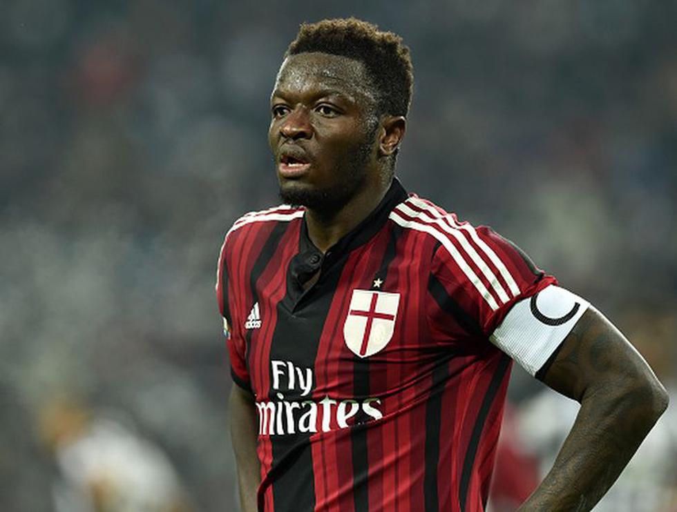 Sulley Muntari no es muy agraciado.