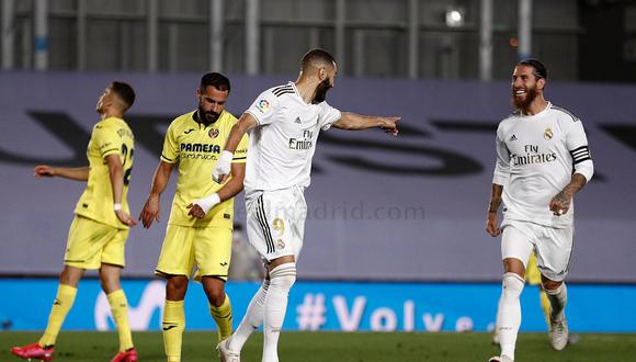 Real Madrid se coronó campeón la jornada pasada al derrotar a Villarreal.