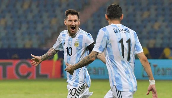 Lionel Messi guio a la selección Argentina a la semifinales tras realizar una extraordinaria actuación ante Ecuador. | Foto: AFP