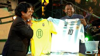 ‘O Rei’ al Diego: Pelé dedicó una publicación a Maradona a un año de su muerte
