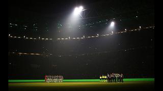 La luz llegó desde el cielo: Así fue el homenaje de Juventus a Chapecoense