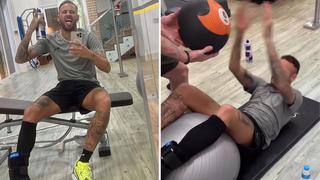 Sigue en el proceso de recuperación: Neymar revela los trabajos que viene realizando [VIDEO]