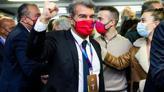 Joan Laporta: “Cuando hablo de fin de ciclo y renovaciones es porque pienso que es lo que hay que hacer”