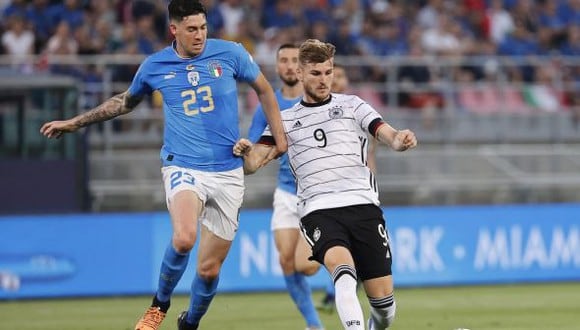 Italia y Alemania empataron 1-1 por la primera jornada de la UEFA Nations League. (Foto: EFE)
