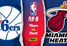 76ers vs. Heat EN VIVO: hora, canal de TV y dónde ver transmisión Play-In
