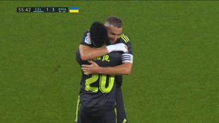 Toque brasileño: gol de Vinicius para el 3-1 de Real Madrid vs. Celta en LaLiga [VIDEO]