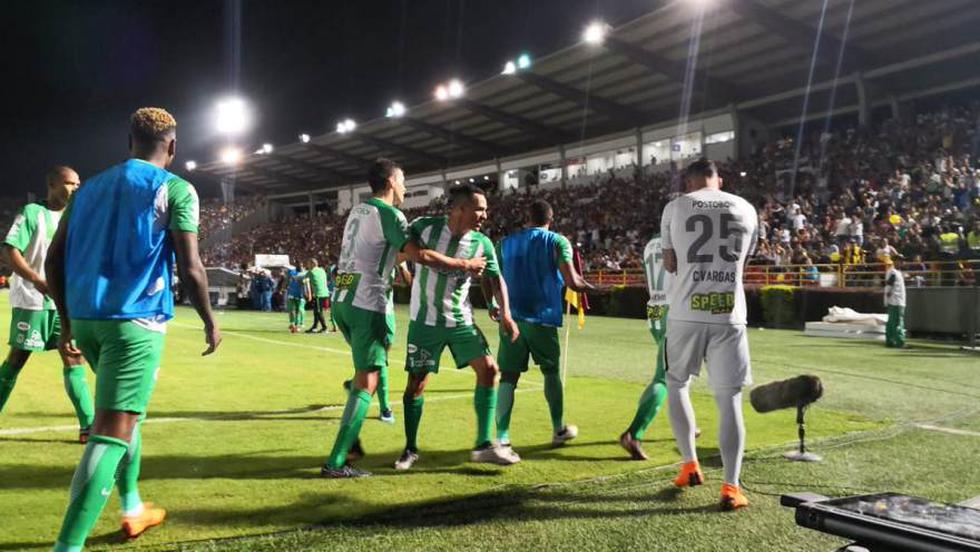 Atlético Nacional ganó 1-0 a Tolima en la primera final de la Liga Águila 2018 (Foto: Agencias).