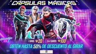 Free Fire: cómo obtener los premios del evento “Cápsulas mágicas”