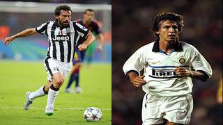 Pirlo y los cracks que pasaron por Inter de Milán y Juventus