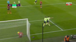 ¡Julián Álvarez volvió al gol! El 1-0 de Manchester City vs. Bournemouth por la Premier League 