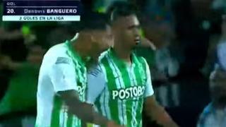Terrible error de Domínguez: Banguero marcó el 1-1 de Nacional vs. Tolima por la final