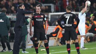 Técnico del Leverkusen: "Cada gol le da vida a Chicharito"