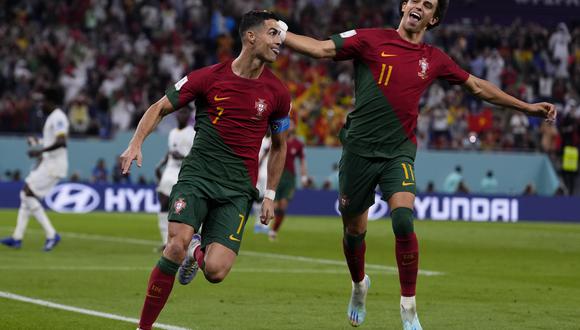 Cristiano Ronaldo marcó un solo gol durante el Mundial Qatar 2022. (Foto: AP)