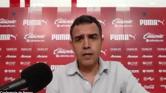 El DT de Chivas se pronunció sobre el gol de Santiago Ormeño.  (Vídeo: @deportesWRADIO)