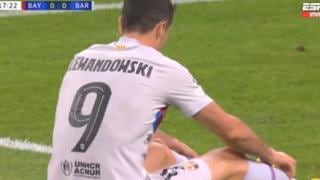 No se puede creer: Lewandowski pierde dos claras oportunidades de gol ante Bayern Munich [VIDEO]  