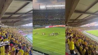 Reconociendo su buen trabajo: los aplausos del público en Barranquilla a los jugadores peruanos