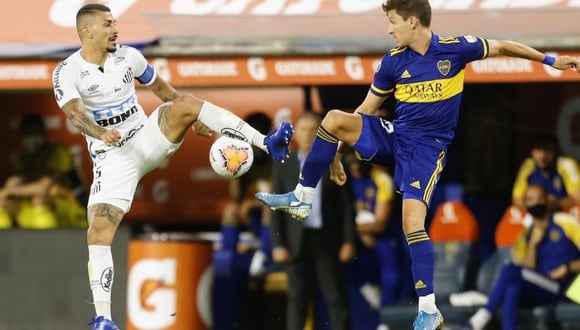 Boca vs Santos igualaron por la ida de semifinales de Copa Libertadores. (Foto: Twitter Conmebol Libertadores)