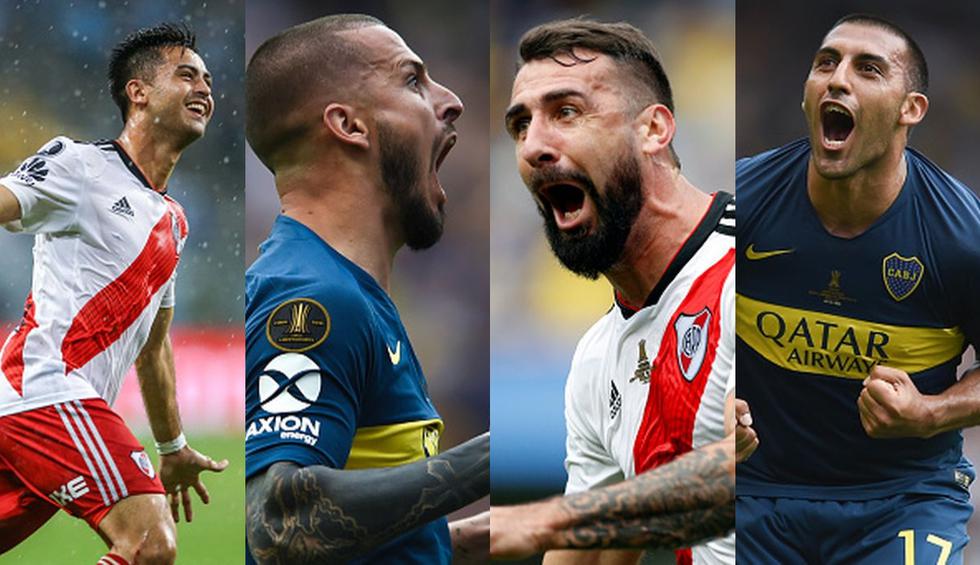 Las posibles alineaciones del River-Boca por la final de Copa Libertadores [FOTOS]