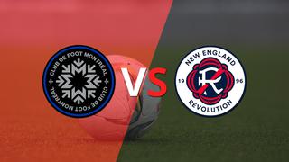 Termina el primer tiempo con una victoria para CF Montréal vs New England Revolution por 2-0