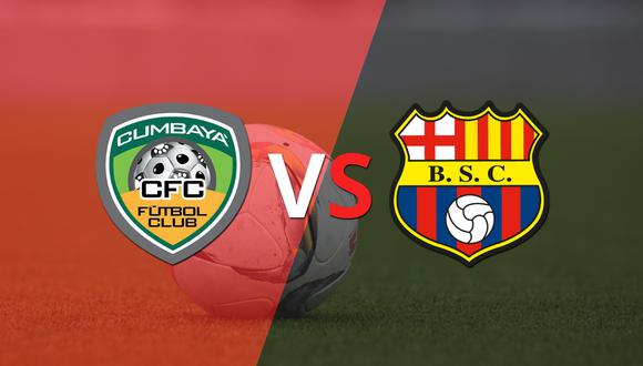 Comienza el juego entre Cumbayá FC y Barcelona en el Coloso de El Batán