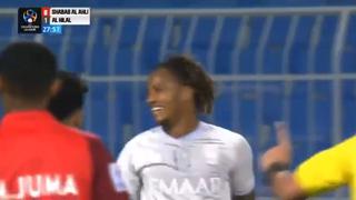 Controló perfecto y definió aún mejor: André Carrillo anotó el 2-0 de Al Hilal vs. Al Ahli [VIDEO]