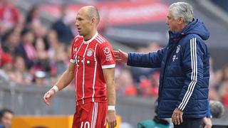 Arjen Robben:"Mi hijo de 9 años se entrenaba más que nosotros con Ancelotti"