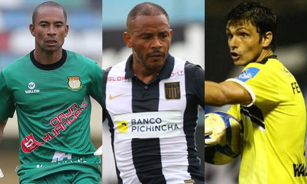 Pinto, Aguirre y Ferreyra forman parte de los futbolistas más longevos en la Liga 1. (Foto: Agencias)